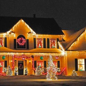 6 Big Inflatableble Christmas Holiday Ornaments